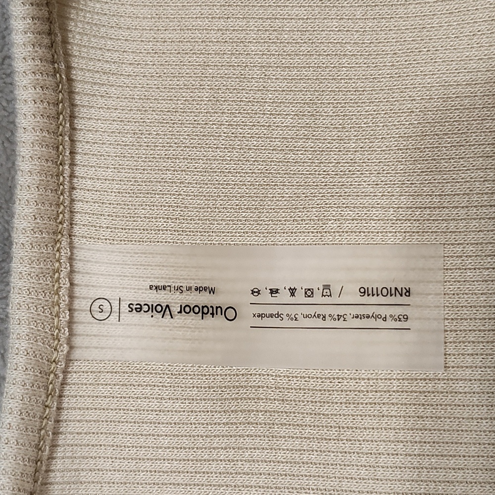Outdoor Voices ribbed long sleeve top - Picture 7 of 7